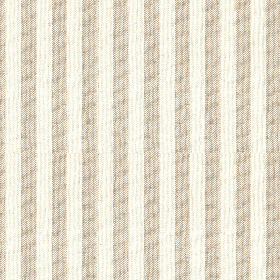 Nordfavn Ibiza Lys Sand – Stribet tekstilvoksdug i lette naturtoner, motiv