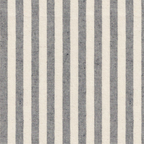 Nordfavn Ibiza Stengrå – Stribet tekstilvoksdug i dyb, afdæmpet grå, motiv