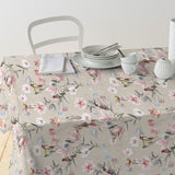 Nordfavn Lifea – Tekstilvoksdug med blomsterflor og kolibrier