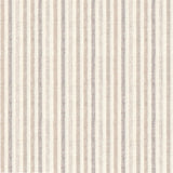 Nordfavn Pitiusa Sand/Beige – Stribet tekstilvoksdug i rolige naturtoner, motiv