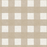 Nordfavn Royal Beige – Klassisk ternet voksdug i bløde naturtoner, motiv
