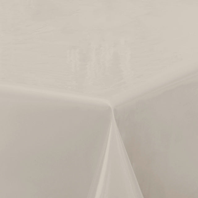 Nordfavn Uni Aske Beige – Ensfarvet voksdug i varm, afdæmpet beige