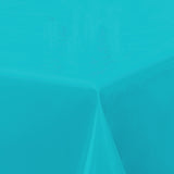 Nordfavn Uni Atoll Blå – Ensfarvet voksdug i frisk turkisblå nuance