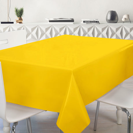 Nordfavn Uni Empire Gul – Ensfarvet voksdug i klar gul farve, miljø