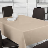 Nordfavn Uni Sesam Beige – Ensfarvet voksdug i varm beige tone, miljø