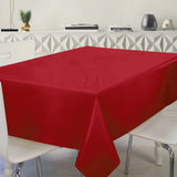 Nordfavn Uni Tango Rød – Ensfarvet voksdug i dyb rød nuance, miljø