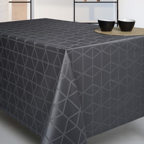 Pelikan Grå fra Engholm – Klassisk damaskdug 140 x 270 cm