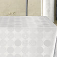 Sampayo Blanco - Jacquard vævet tekstilvoksdug, 140 cm bred