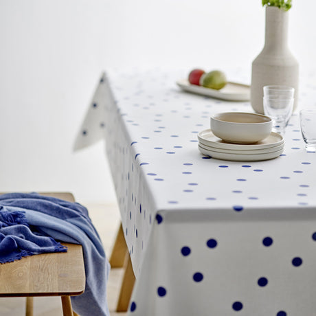 Solaris Royal Blue – Södahl tekstilvoksdug med skridsikker bagside