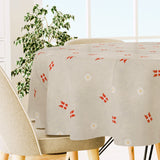 Tillykke – Södahl tekstilvoksdug med skridsikker bagside, rund