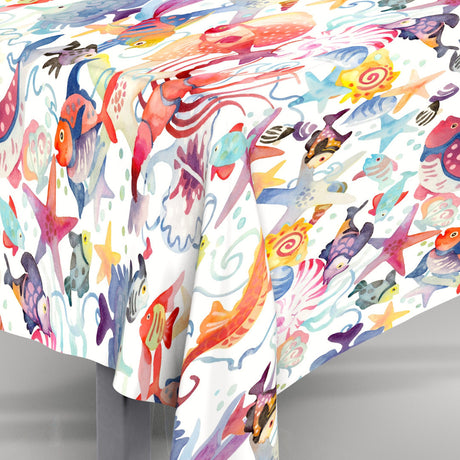 Tropiske Fisk – Tekstilvoksdug med farverigt havliv