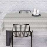 Welss Lino beige - Jacquard vævet tekstilvoksdug 180 cm bred