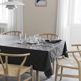Wind Grå fra Compliments – Elegant damaskdug 140 x 220 cm