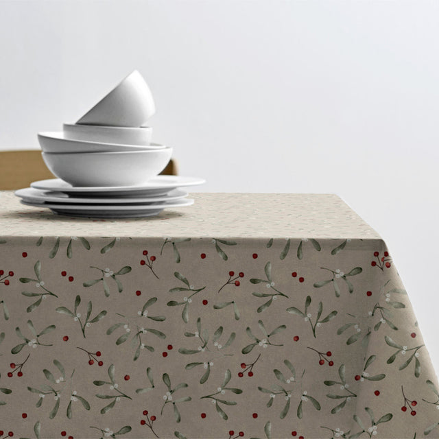 Winter Berries – Södahl tekstilvoksdug med skridsikker bagside